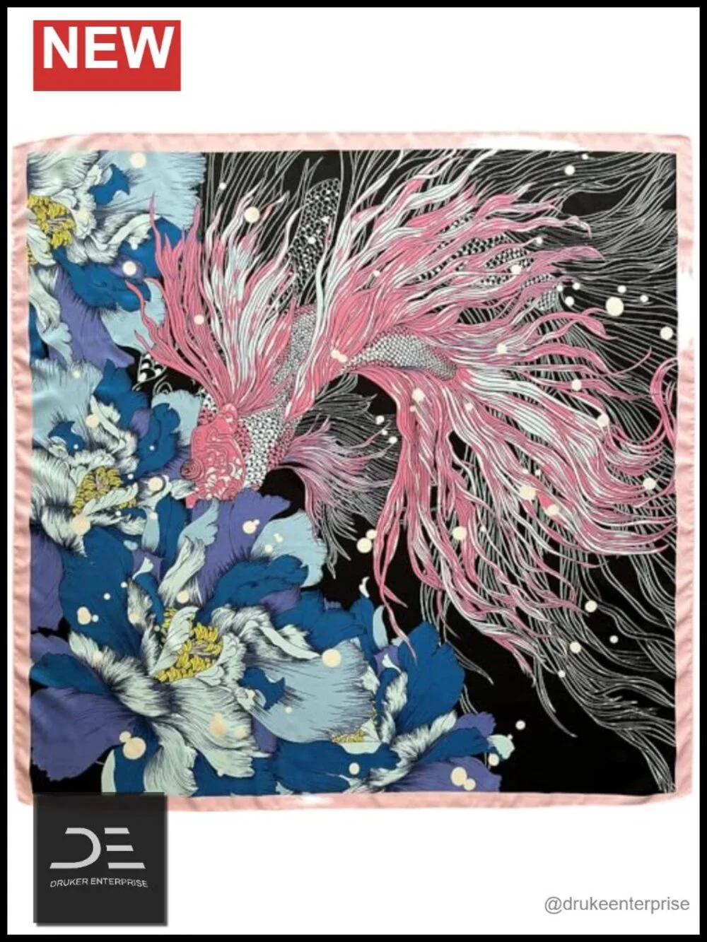 Satin Large Hair Scarf - 35